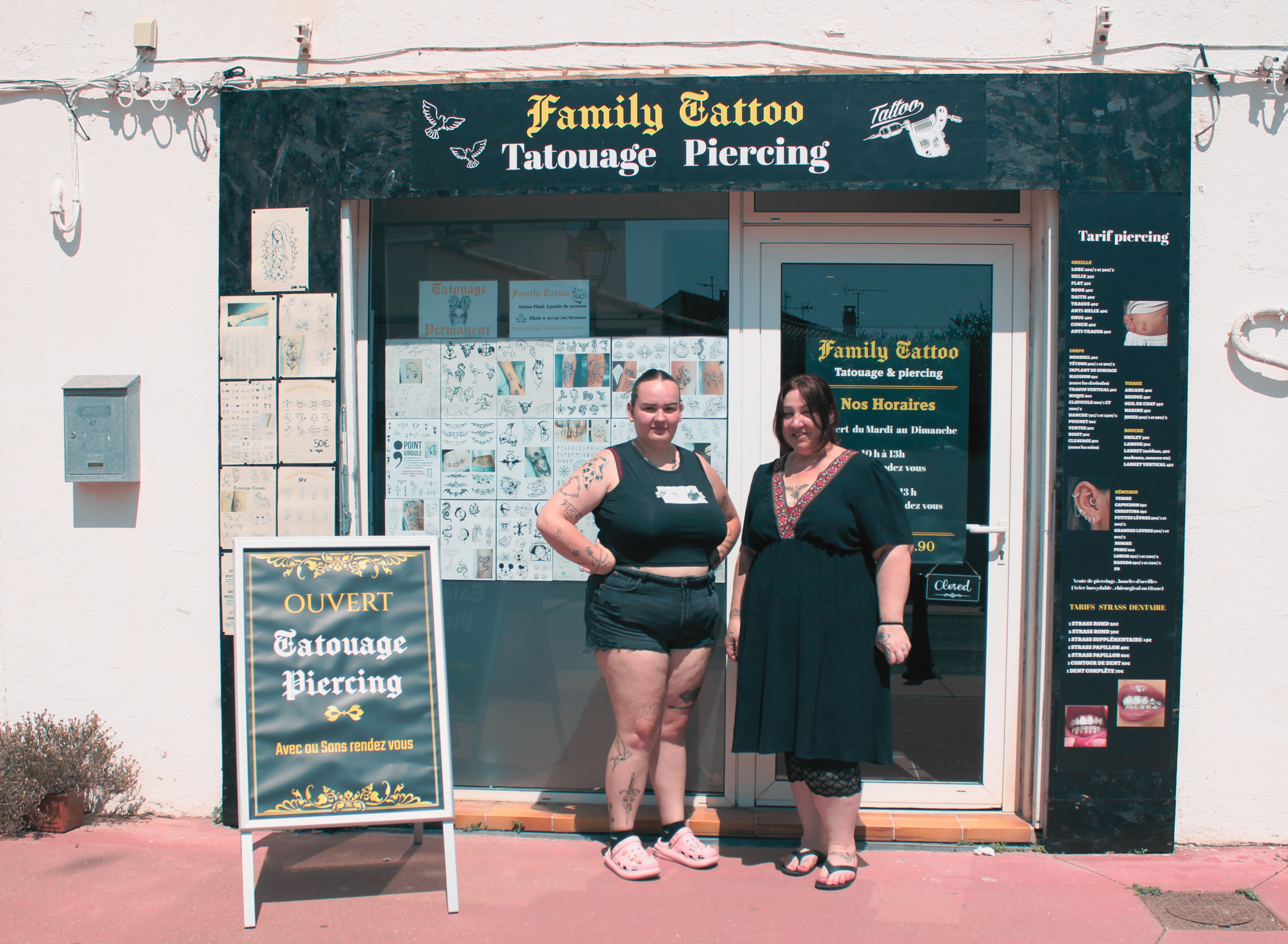 Family Tattoo creatrices et proprietaires